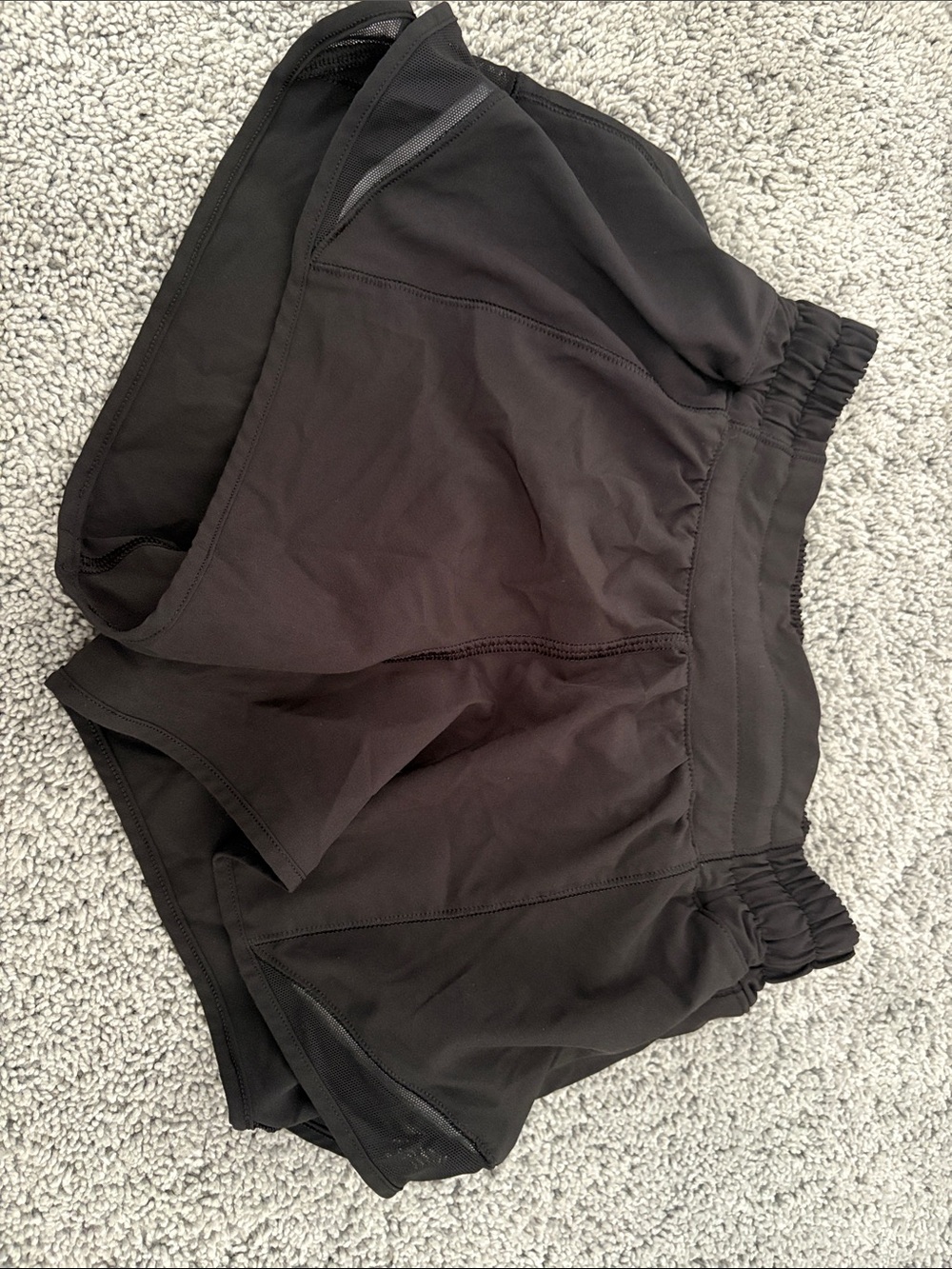 lululemon athletica Black Women's Running Shorts